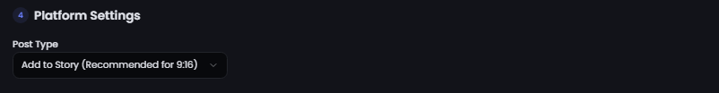 Schedule AI-generated posts calendar